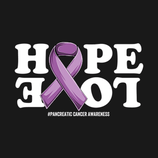 pancreatic Cancer Support | Purple Ribbon Squad Support pancreatic Cancer awareness T-Shirt