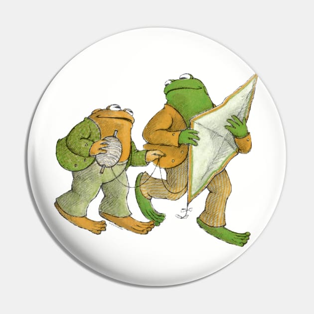 Frog and Toad Pin by davieloria