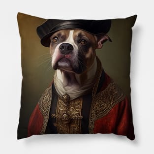 Victorian dog 2 Pillow