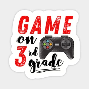 Game On 3rd Grade Back to School Magnet