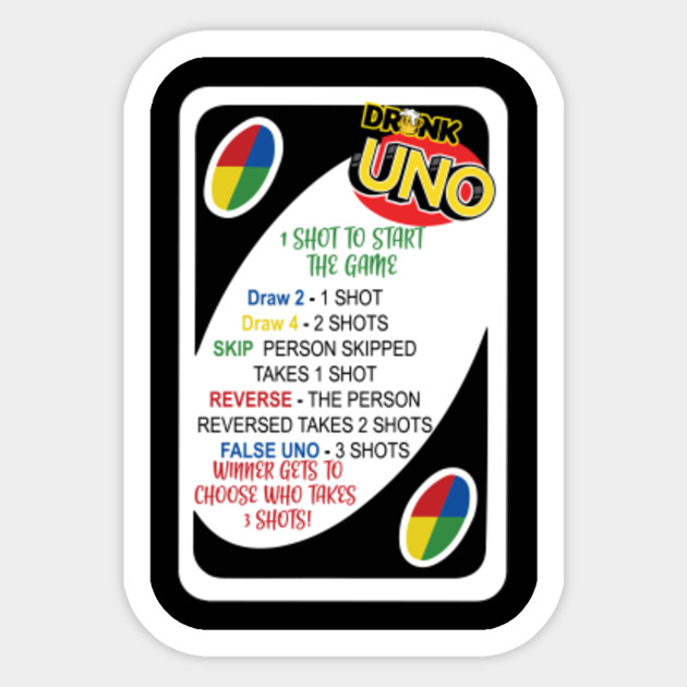 Drunk Uno Rules Svg