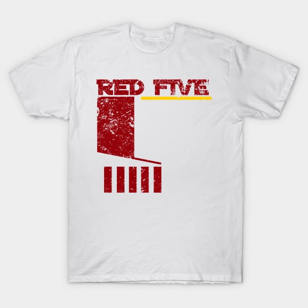 Raffinere Vidner Kompliment Red 5 - Star Wars - T-Shirt | TeePublic