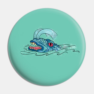 Sea Monster #2 Pin