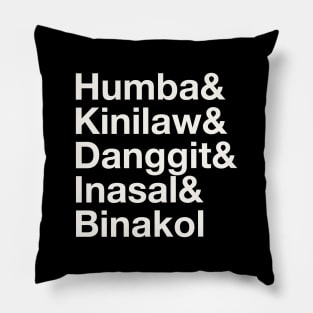 BISAYA VISAYAN CEBUANO FOOD Pillow