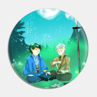 Peace Resting under Moonlight Pin