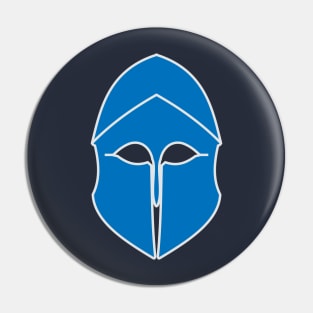 Corinthian helmet (blue) Pin