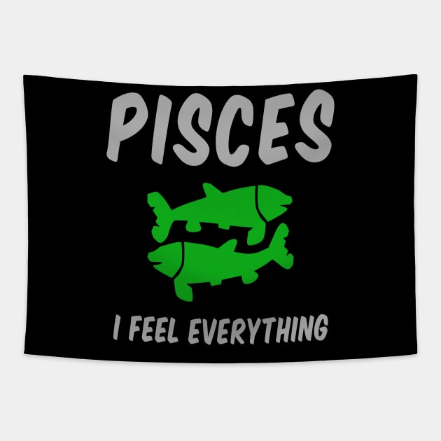 Pisces: I Feel Everything Tapestry by alienfolklore