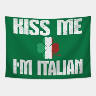 Kiss-Me-Im-Italian Tapestry