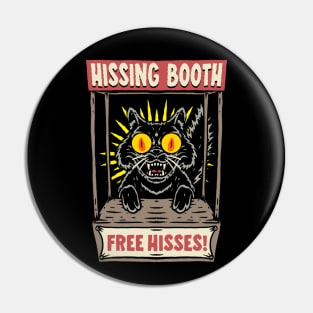 HISSING BOOTH Pin