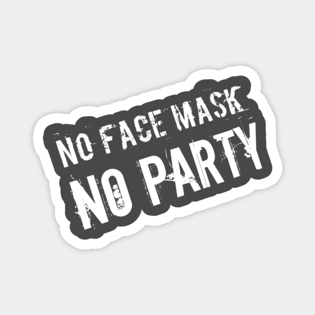 Face mask Magnet by Nvcx