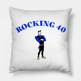 Rocking 40 Pillow