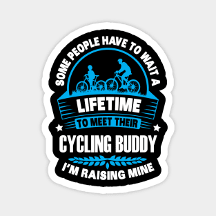 My Cycling Buddy Magnet