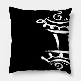 Unique Zodiac Unalome Gemini May June Elegant Goth Birthday Gift Pillow