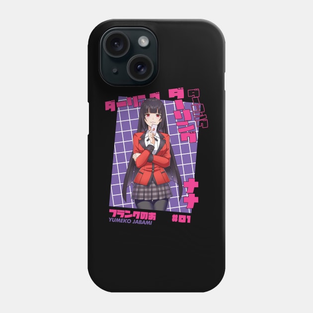 Yumeko Jabami Phone Case by Call me Sunshine