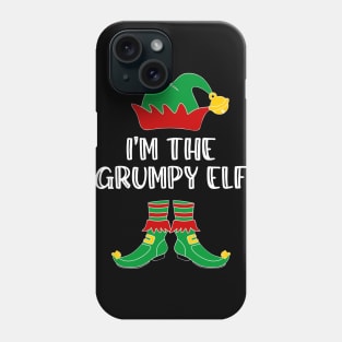 I'm The Grumpy Elf Matching Family Group Christmas Phone Case