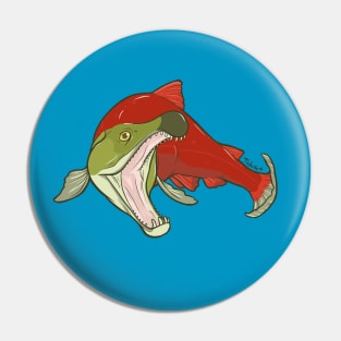 Sockeye Salmon Pin