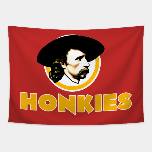 Honkies - Go White People Sports Team Tapestry by SolarCross