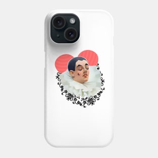 Sad clown teenager Phone Case