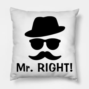 Mr. Right Pillow
