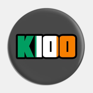 K100 Ireland Pin