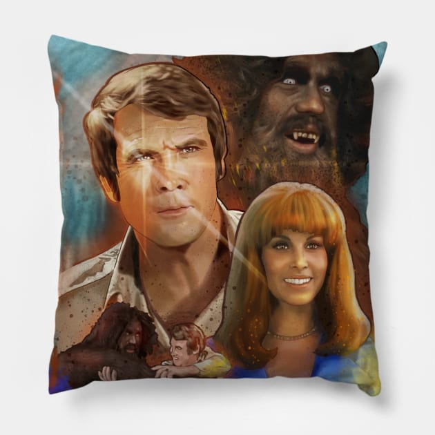 The Secret Of Bigfoot Pillow by NESSHEAD