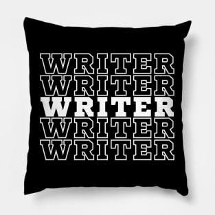 Writer. Pillow