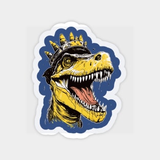 Minimalistic Basquiat Magnet