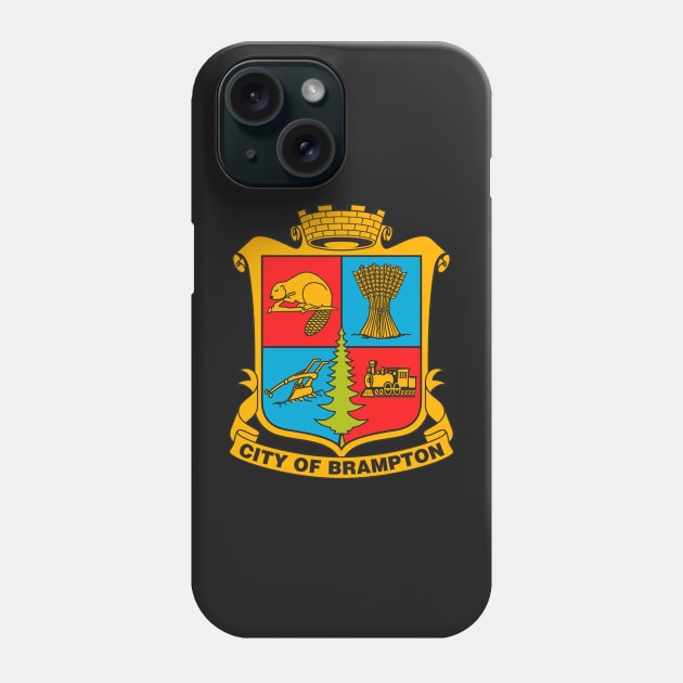 Brampton Flag Decal Phone Case by zsonn