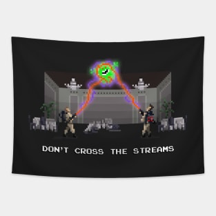 Don't Cross the Pixels Tapestry