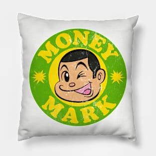 Money Mark •••  90s Aesthetic Retro Fan Art Pillow