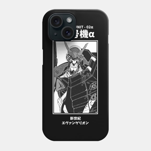 NewEva Unit 02 Neon Genesis Evangelion Phone Case by KMSbyZet