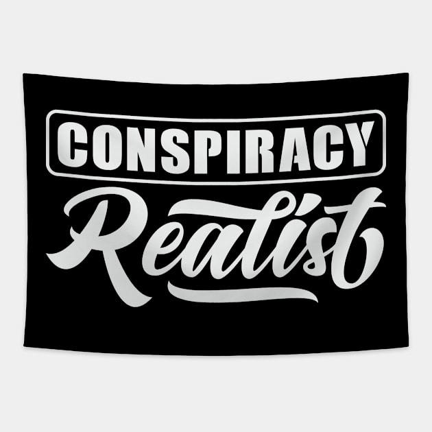 Conspiracy Realist Tapestry by CatsCrew