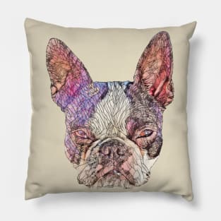 Boston Terrier Pillow