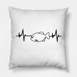 Piranha heartbeat fish lover predatory fish Pillow