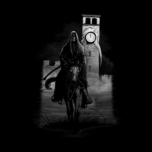 The Clock Tower by Hellustrations