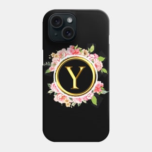 Letter Y Shirt Alphabet Letter Y Different Colors Phone Case