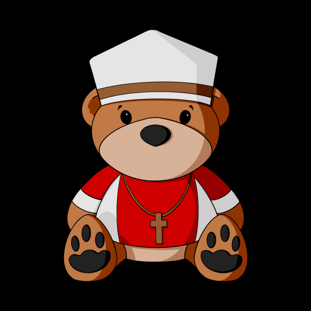 Priest Teddy Bear by Alisha Ober Designs