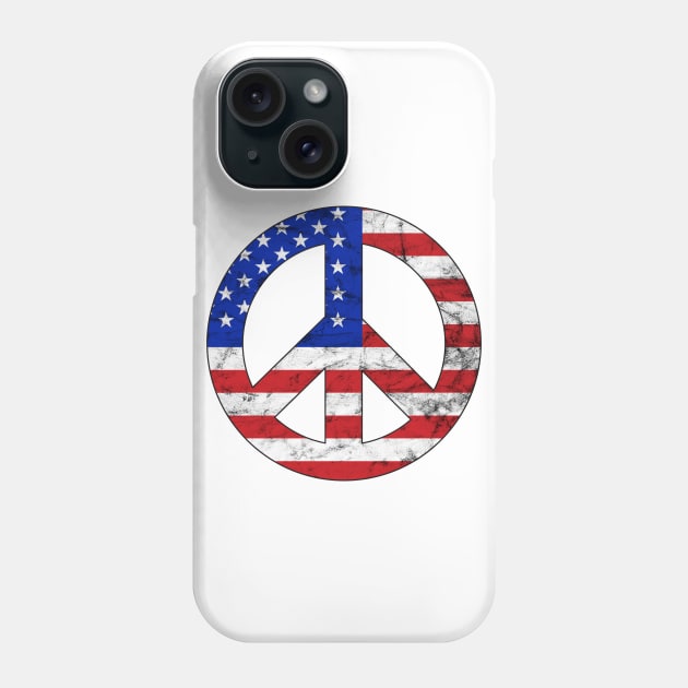 America Peace Phone Case by Dojaja