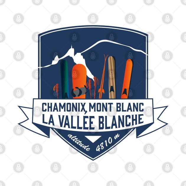 Chamonix Vallée Blanche by leewarddesign