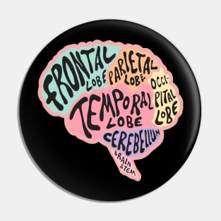 Anatomical brain Pin