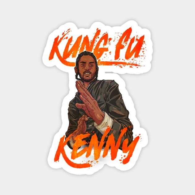 Kung Fu Kenny Magnet by OhhEJ