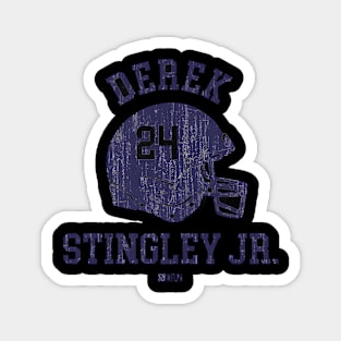 Derek Stingley Jr. Houston Helmet Font Magnet