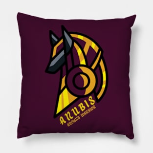 Anubis Ancient Warrior: Ancient Egypt Pillow