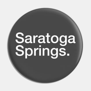 Saratoga Springs, NY. Pin