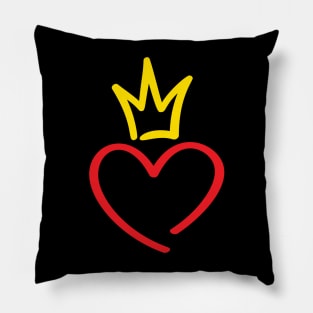 Heart Love Outline Pillow