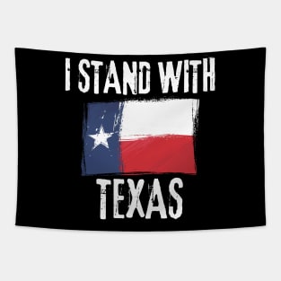 I Stand With Texas Flag Tapestry