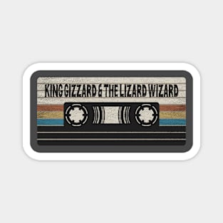 King Gizzard & the Lizard Wizard Mix Tape Magnet