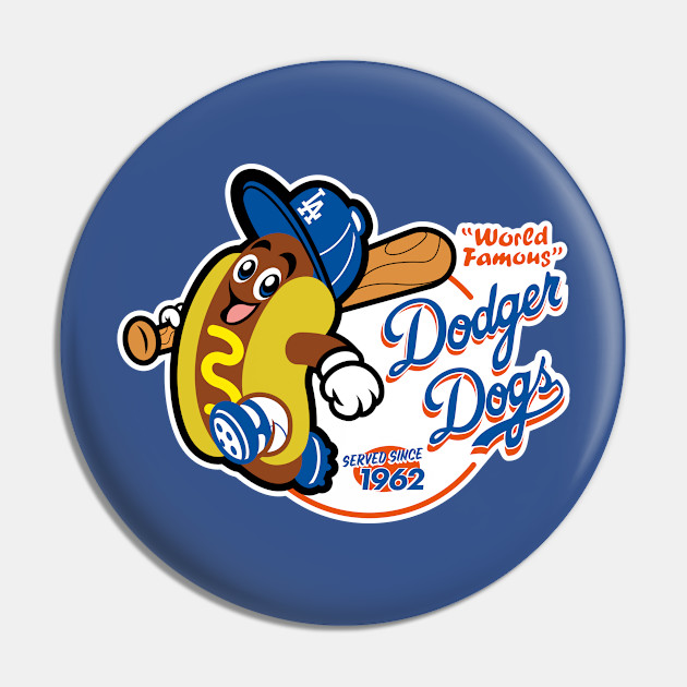 ElRyeShop World Famous Dodger Dogs Pin