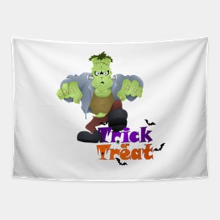 Frankenstein Trick or Treat Tapestry