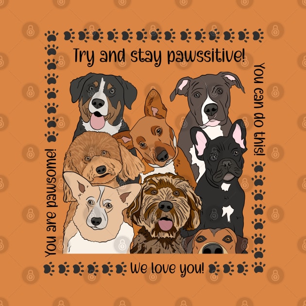 Encouraging Dog Faces by Suneldesigns